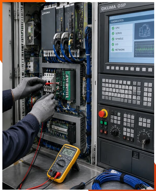 Ремонт систем ЧПУ Okuma OSP в Мичуринске